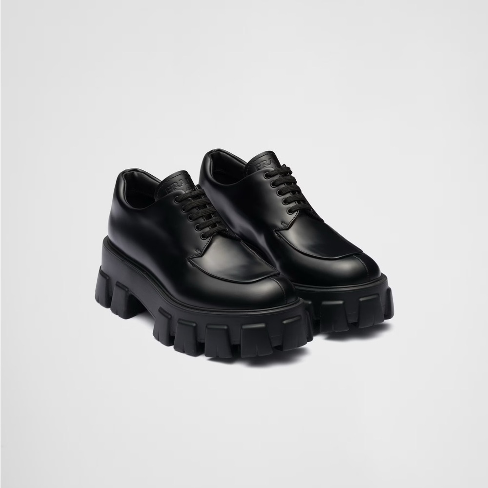 Prada authentic platform shoes (37)
